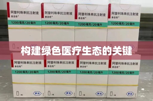 邯郸构建绿色医疗生态的关键