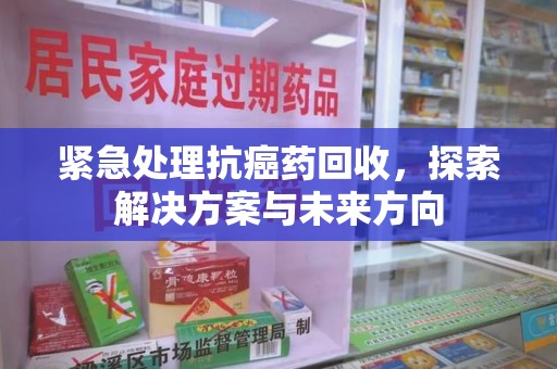 邯郸紧急处理抗癌药回收，探索解决方案与未来方向