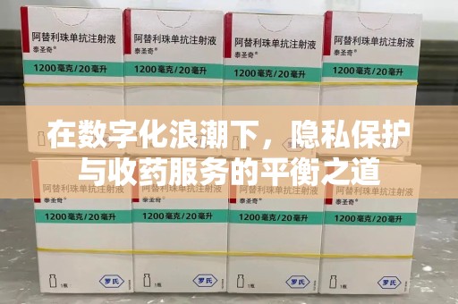 邯郸在数字化浪潮下，隐私保护与收药服务的平衡之道