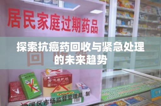 邯郸探索抗癌药回收与紧急处理的未来趋势