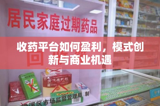 邯郸收药平台如何盈利，模式创新与商业机遇